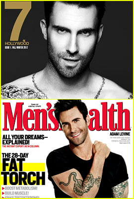 Adam Levine Covers '7 Hollywood' & 'Men's Health'