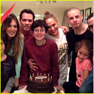 Jennifer Lopez & Marc Anthony: Birthday Party with Casper Smart!