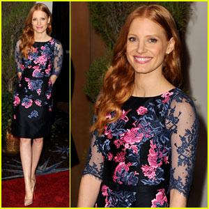 Jessica Chastain - Oscar Nominees Luncheon 2013