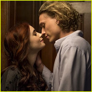 Lily Collins & Jamie Campbell Bower: 'Mortal Instruments' Still (Exclusive)