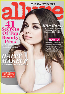 Mila Kunis Covers 'Allure' Magazine March 2013