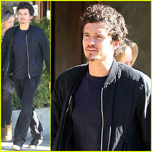 Orlando Bloom: Little Dom's Lunch!