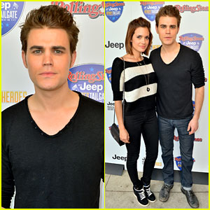 Paul Wesley & Torrey DeVitto: Super Bowl Tailgate Party!