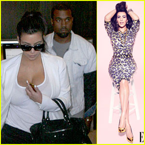 Pregnant Kim Kardashian & Kanye West: LAX Arrival After Brazilian Vacation!