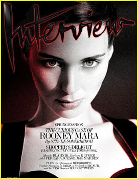 Rooney Mara Covers 'Interview' Magazine March 2013