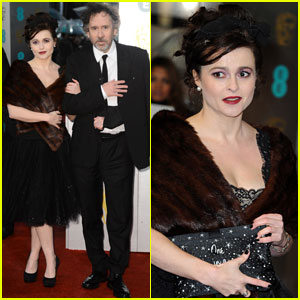 Tim Burton & Helena Bonham Carter  - BAFTAs 2013 Red Carpet
