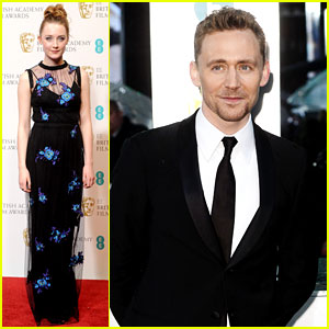 Tom Hiddleston & Saoirse Ronan - BAFTAs 2013 Red Carpet