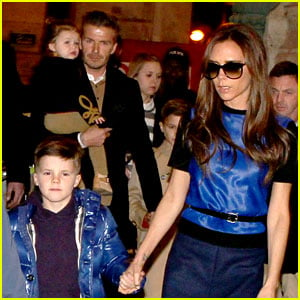 Victoria & David Beckham: Eurostar to Paris with the Kids!