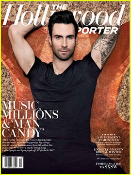 Adam Levine Covers 'The Hollywood Reporter'