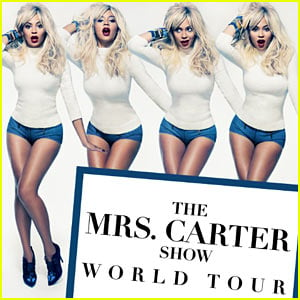 Beyonce: Blonde for Mrs. Carter Show World Tour Promo Pic!