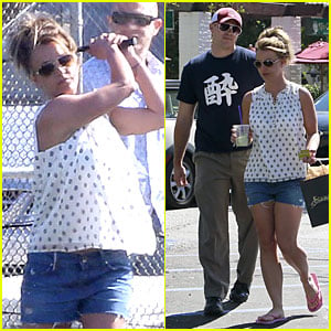 Britney Spears & David Lucado: Golfing Range Date!
