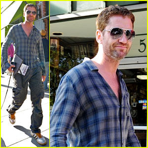 Gerard Butler Steps Out After 'Olympus' Opens Strong