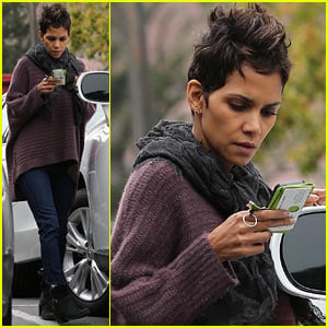 Halle Berry Talks 'The Call' Poodle Hairdo