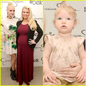 Jessica & Ashlee Simpson: Belk Southpark Visit with Maxwell!