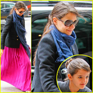 Katie Holmes: Easter Party with Suri!