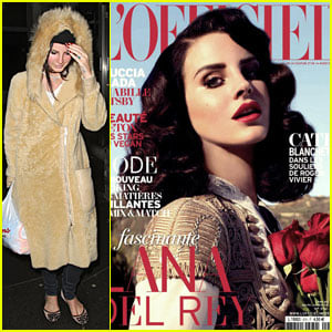Lana Del Rey Covers 'L'Officiel' Magazine April 2013!