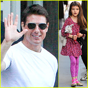 Tom Cruise Loves Brazilian Fans, Suri Shows Off New Bangs!