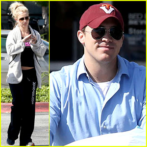 Britney Spears & David Lucado: Breakfast & Shopping Day!