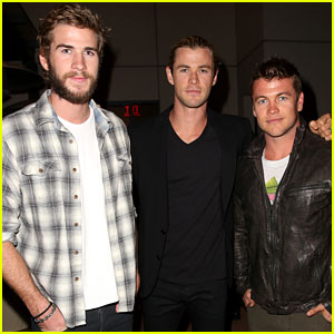 Chris & Liam Hemsworth: City Year Los Angeles Fundraiser 2013