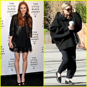 Elizabeth Olsen: Chanel's Little Black Jacket Event!