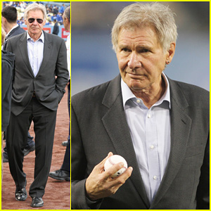 Harrison Ford: First Pitch for Jackie Robinson Day!
