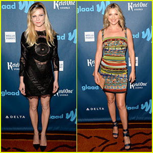 Kirsten Dunst & Ali Larter - GLAAD Media Awards 2013