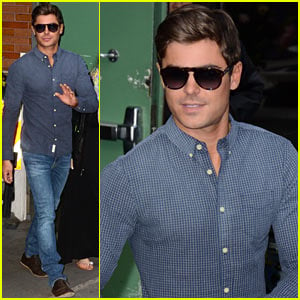 Zac Efron: 'Good Morning America' Appearance!