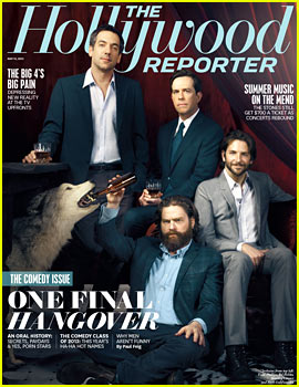 Bradley Cooper Covers 'THR' with 'Hangover III' Co-Stars