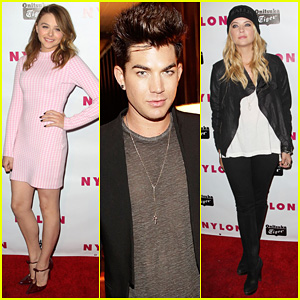 Chloe Moretz & Adam Lambert: 'Nylon' Young Hollywood Party!