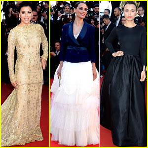 Eva Longoria & Samantha Barks: 'Le Passe' Cannes Premiere!