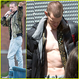 Matt Smith: Shirtless Singer for 'How to Catch a Monster'!