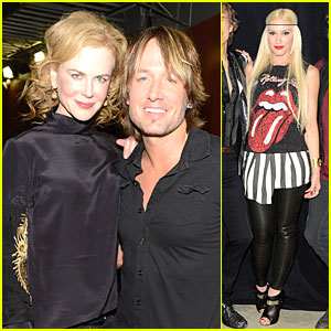 Nicole Kidman: Keith Urban Performs at Rolling Stones Concert!
