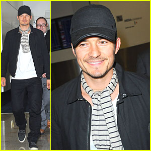 Orlando Bloom: Australia Arrival After Cannes!