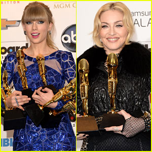 Taylor Swift & Madonna - Billboard Music Awards 2013 Press Room Pics