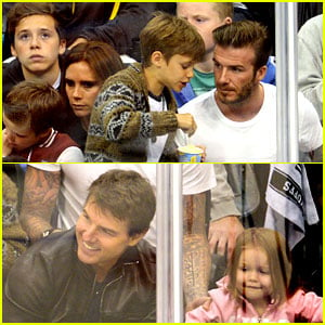 Tom Cruise & David Beckham: Kings Game with Families!