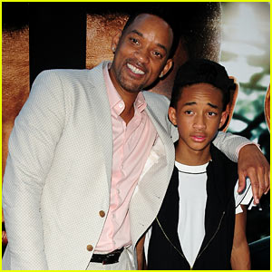 Will & Jaden Smith: 'After Earth' Day Celebrations!