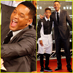 Will & Jaden Smith: 'After Earth' in Taipei!