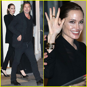 Angelina Jolie & Brad Pitt: Il Vino Dinner Date!
