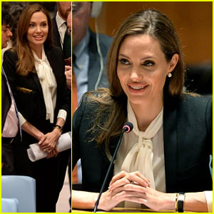 Angelina Jolie: United Nations Security Council Meeting!