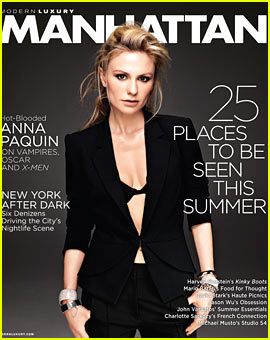 Anna Paquin Covers 'Manhattan' June 2013