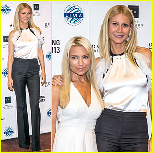 Gwyneth Paltrow: Licensing Expo with Tracy Anderson!