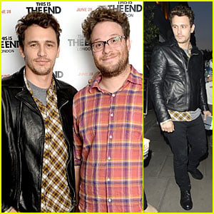 James Franco & Seth Rogen: 'This Is The End' London Screening!