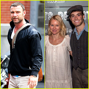 Naomi Watts Sees 'Newsies' Before Father's Day with Family!