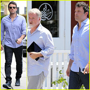 Ben Affleck Steps Out After Coffee with Gone Girl's David Fincher