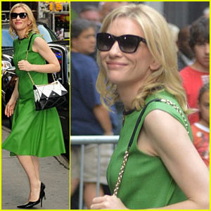 Cate Blanchett Talks Prepping for 'Blue Jasmine' in Socialite NYC