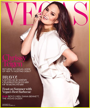 Chrissy Teigen Covers 'Vegas' Magazine Summer 2013