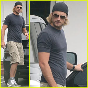 Gabriel Aubry & Nahla: Fred Segal Father-Daughter Duo!