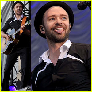 Justin Timberlake Performs After 'Take Back the Night' News!