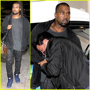 Kanye West: Felony Suspect After LAX Photographer Scuffle