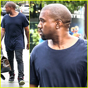 Kanye West Steps Out After Turning Down North Photo Deal